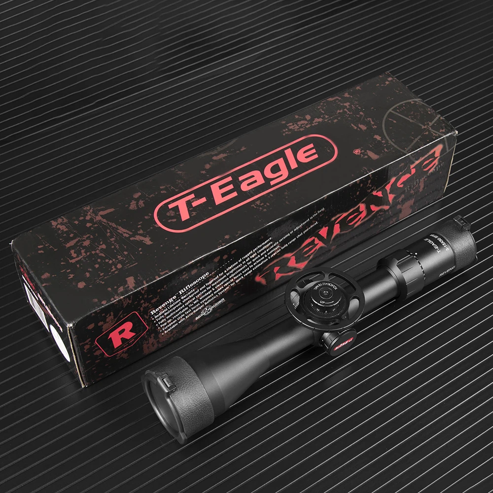 T-Eagle MR 3-15X50 SFIR оптические прицелы Охота вверх Параллакс стеклянная гравированная