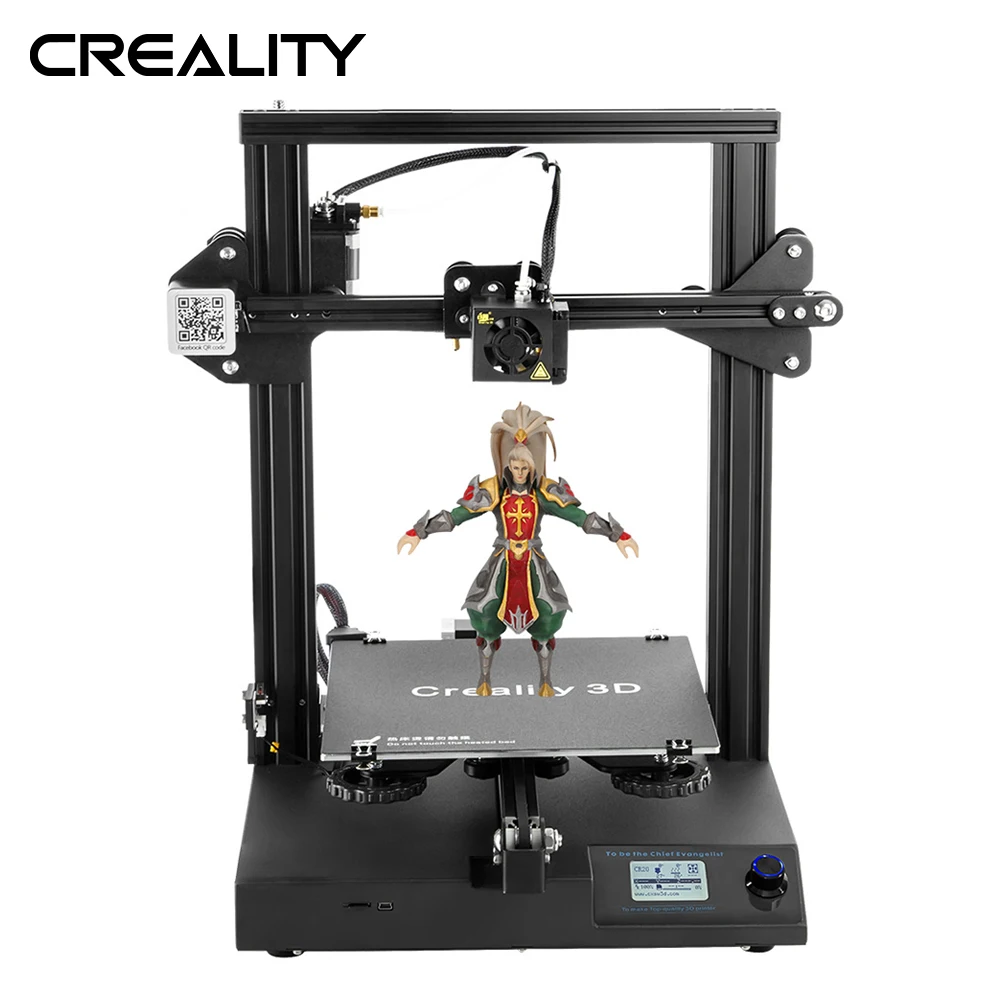 Новейший Creality 3d принтер обновление V2.1 материнская плата CR-20 3d Принтер Комплект Поддержка Обновление после отключения питания 220*220*250 мм