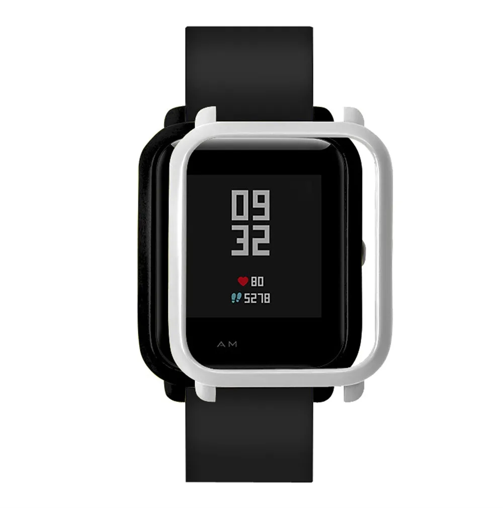 Цветной чехол из поликарбоната защитный для Xiaomi Huami Amazfit Bip Youth Watch защита экрана