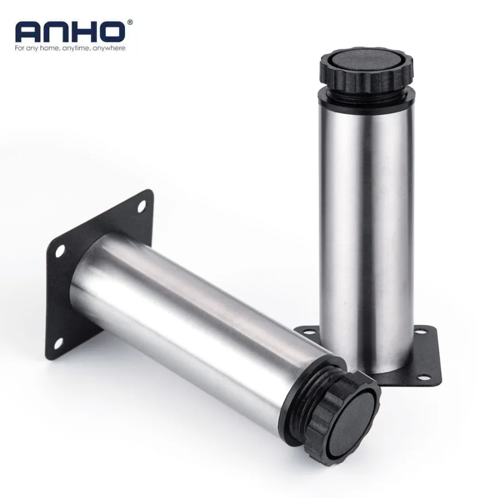 Регулируемая по высоте ножка шкафа мебели из нержавеющей стали для дивана стола