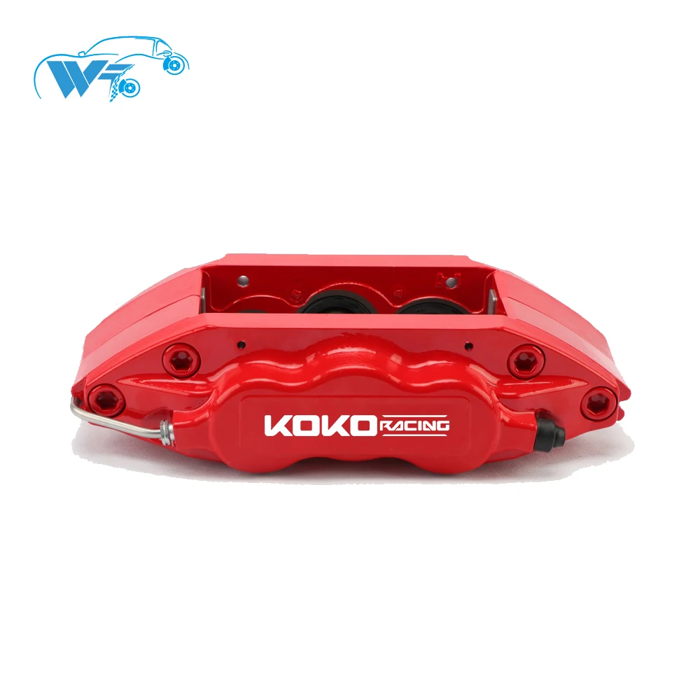 KOKO RACING using cars brake kit WT7040 caliper center bell bracket hose 18 inches front wheel for 2001 bmw m3 e46 | Автомобили и