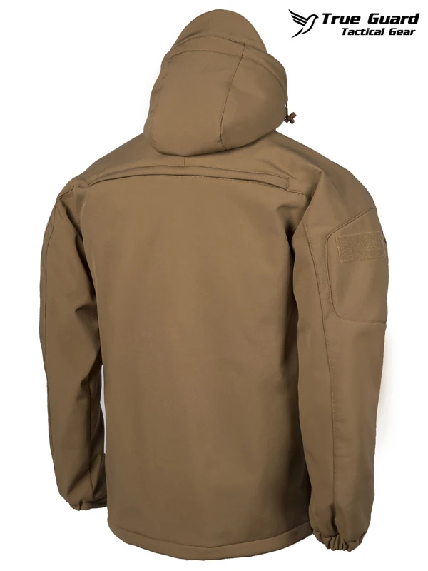 TrueGuard Coyote Combat Tactical толстая и теплая флисовая куртка с капюшоном|Мужские куртки| |