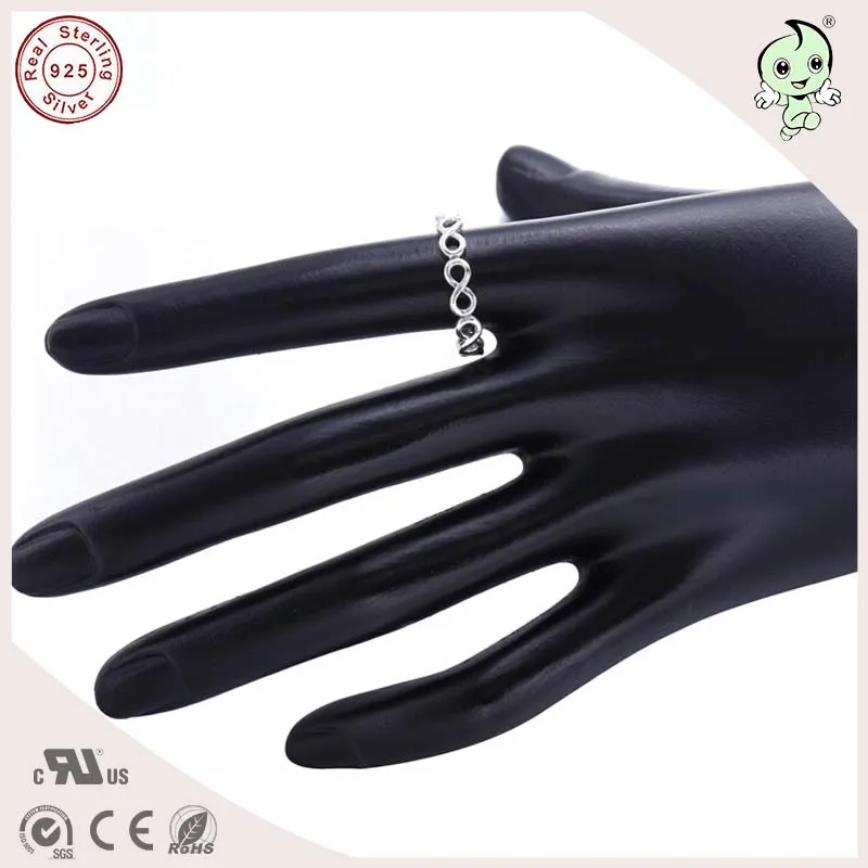 Good Quality Popular Simple Design 925 Real Silver Infinite Love Ring Band | Украшения и аксессуары