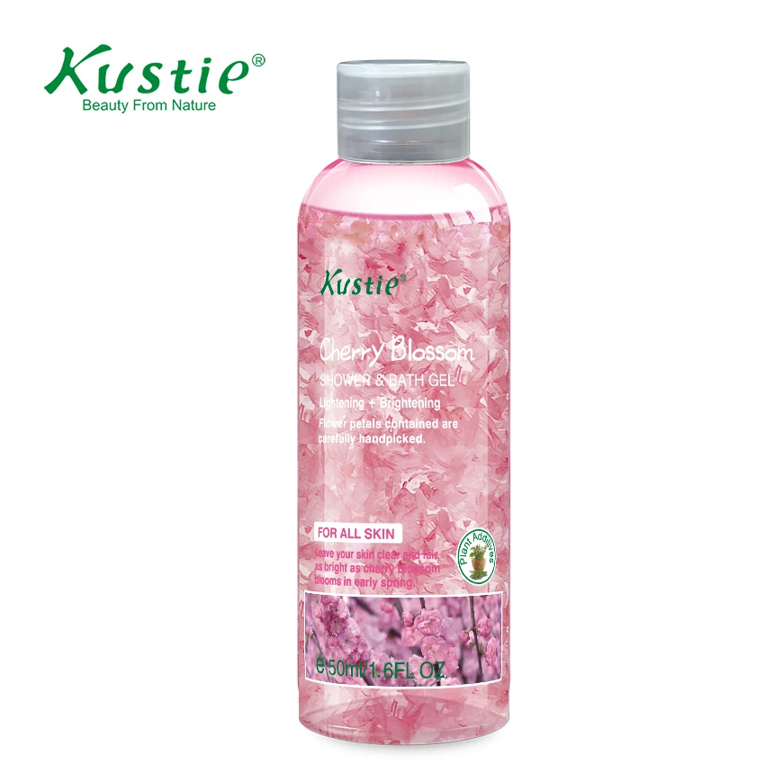 Kustie Hair Care Gift Set Cherry Blossom Perfume Personal Shampoo+ Conditioner + 2 pcs Shower gel 50ml | Красота и здоровье