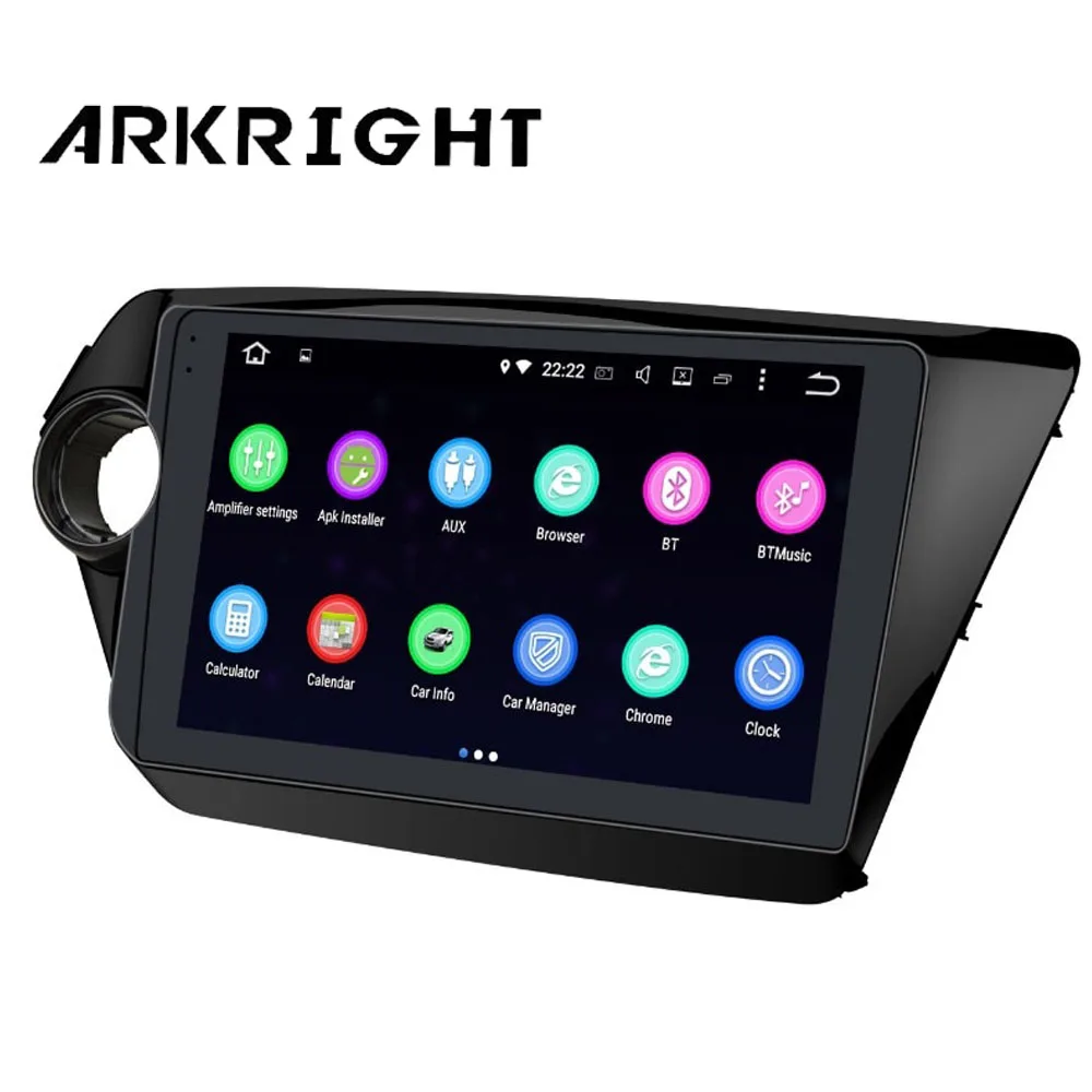Автомобильная магнитола ARKRIGHT 9 дюймов Android 8 1 стерео аудио GPS для Kia K2 Rio 2010-2015