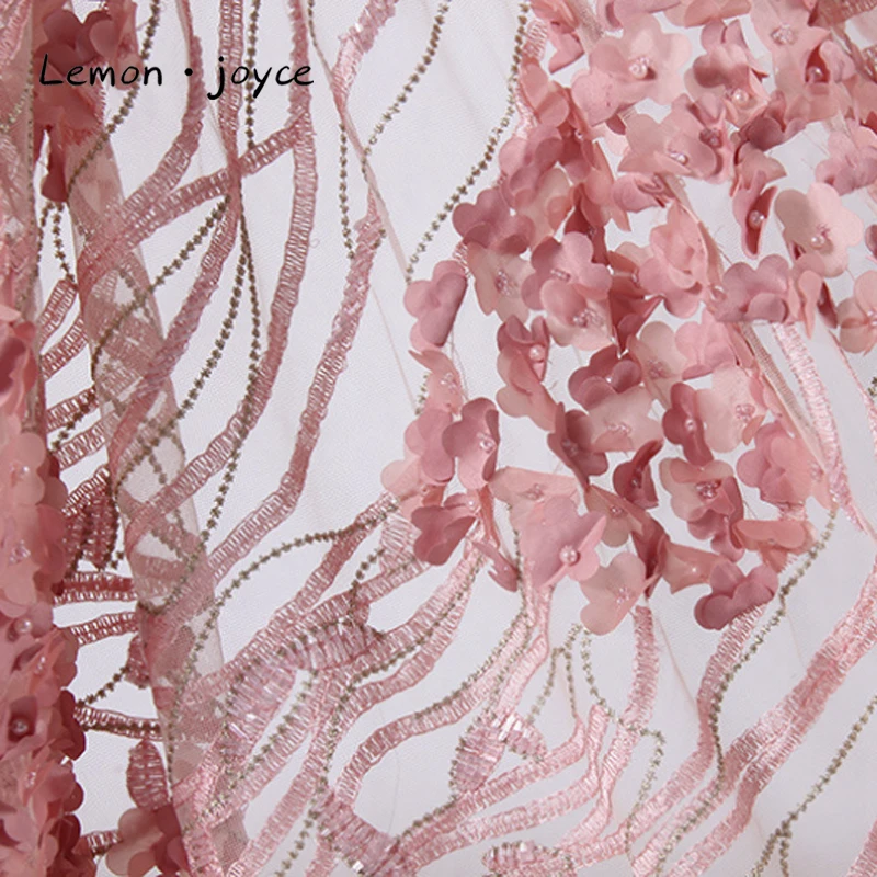 Африканский тюль свадебное вечернее платье Ткань лазерная вышивка ручной работы