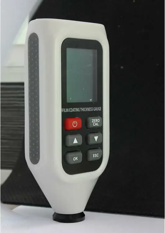 HT 128 ЖК цифровой Ручной тестер толщины поддерживает переключение языка и