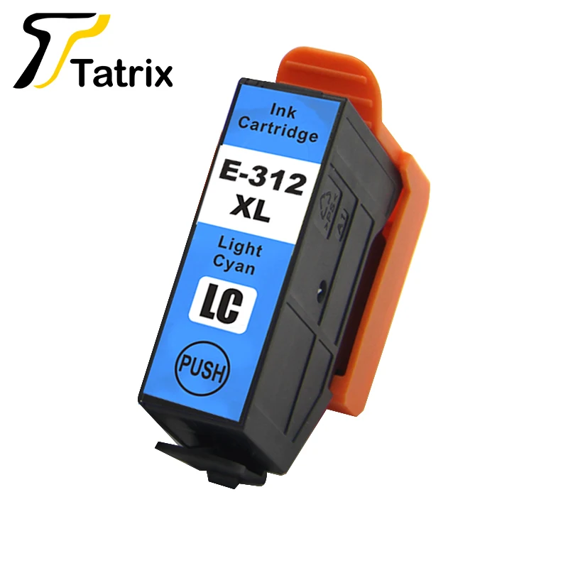 6PK Tatrix новые патрон чернил для принтера Epson 312XL T312 совместимые чернильные