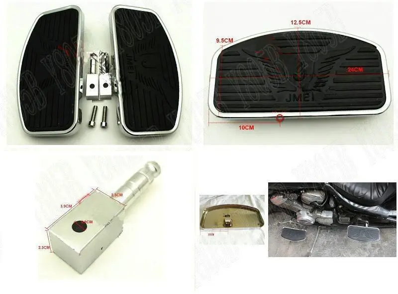 Подставка для ног для Honda MAGNA VF 250 750 Yamaha V-STAR DragStar 650 Virago XV125 XV250 XV400 XV535