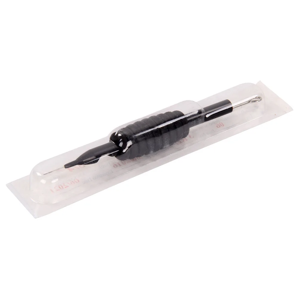 

60X silicone gel handles with needles Kit disposable tattoo needles 12 models From DE DHL