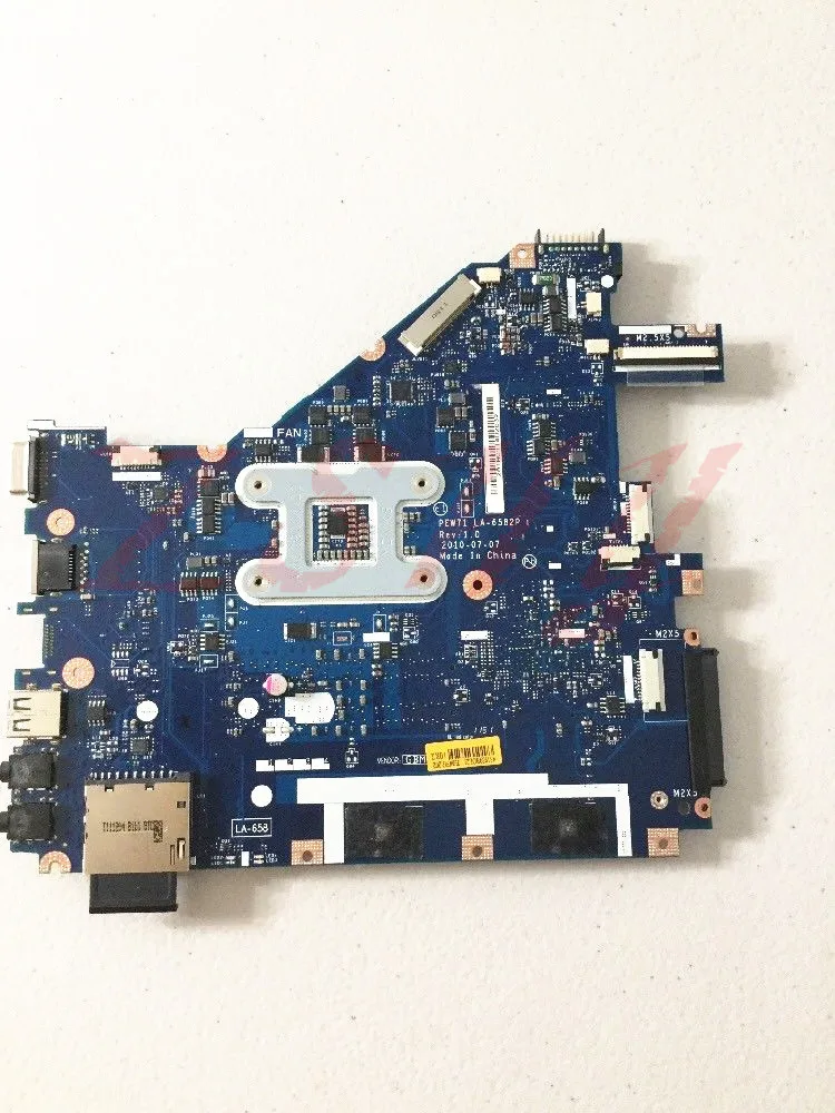 Материнская плата для ноутбука ACER 5742 5742G MBRJW02001 PEW71 LA-6582P REV1.0 100% протестирована |