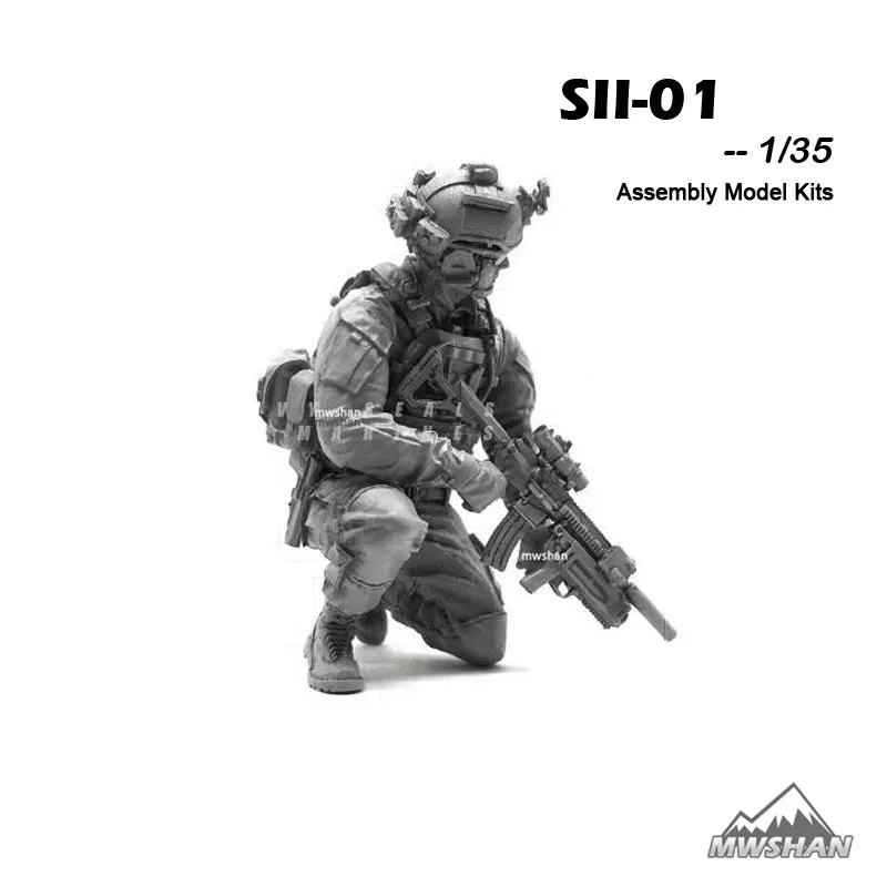 

YUFAN 1/35 SII-01 серия SII Современная армейская сборка военные полимерные миниатюрюры модели