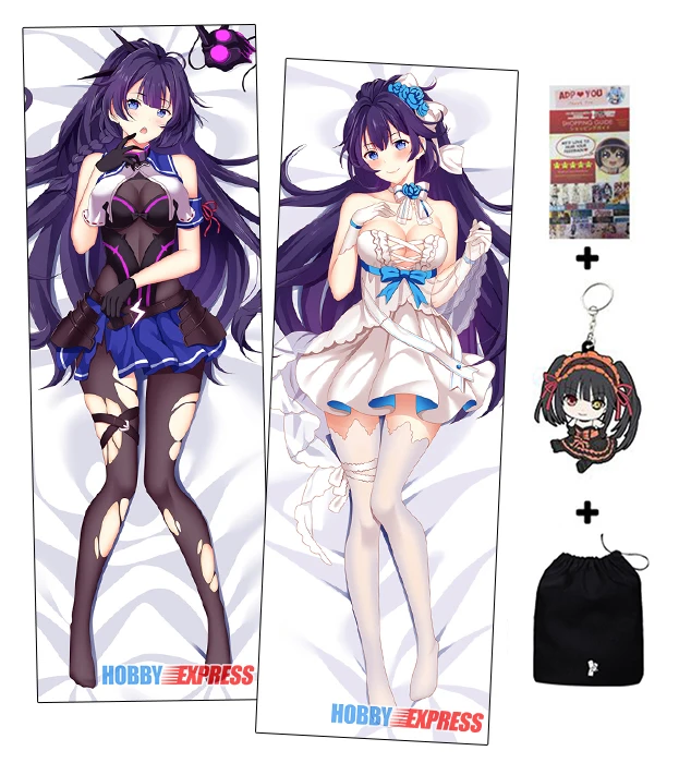 Наволочка для обнимающей подушки Hobby Express Dakimakura Japanese Otaku Waifu Райден Мэй хонкай