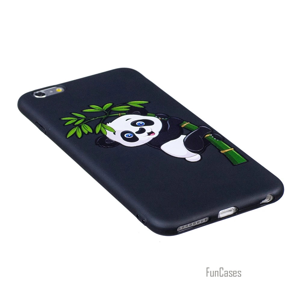 Одежда высшего качества HD рельеф Мягкие TPU чехол для телефона iPhone 7 6 плюс S