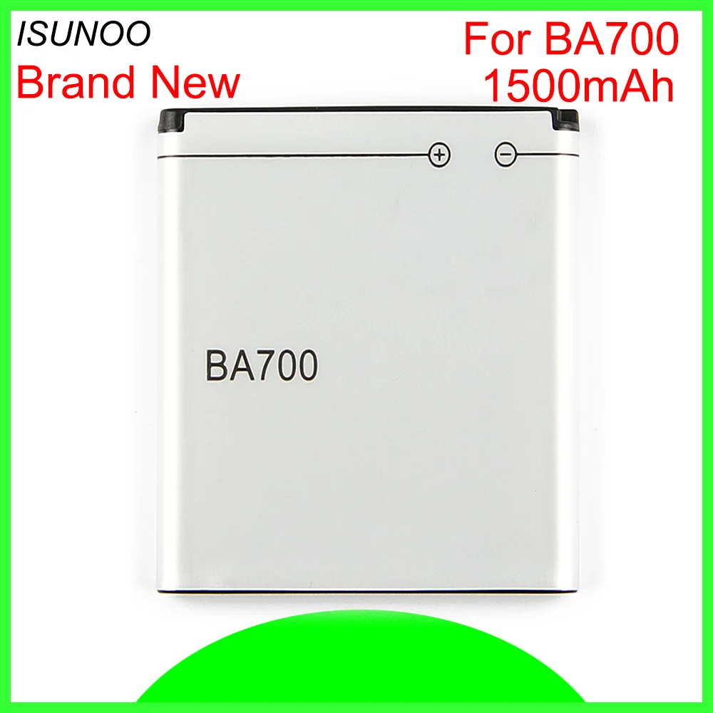 ISUNOO 10 шт./лот 1500 мАч BA700 батарея для Sony Xperia Tipo ST21i SX MT28i SO 05D ST17 ST17a ST17i ST18 ST18a ST23i