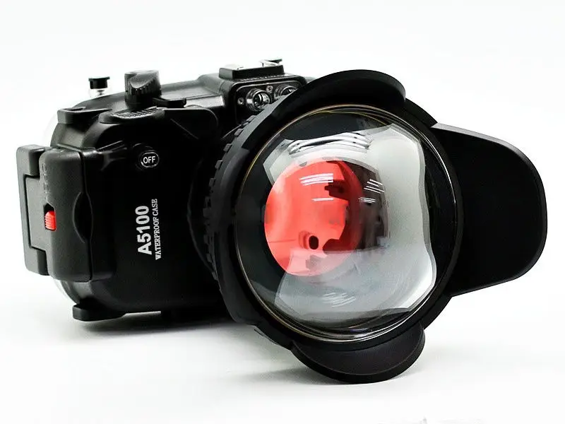Meikon 40 м/130 футов водонепроницаемый корпус камеры чехол для Sony A5100 16-50 мм сумка