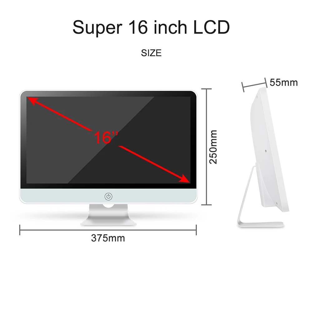 IMPORX HD 720P 8CH CCTV система Беспроводная 16 &quotLCD NVR безопасности камера 1.0MP ИК Открытый P2P