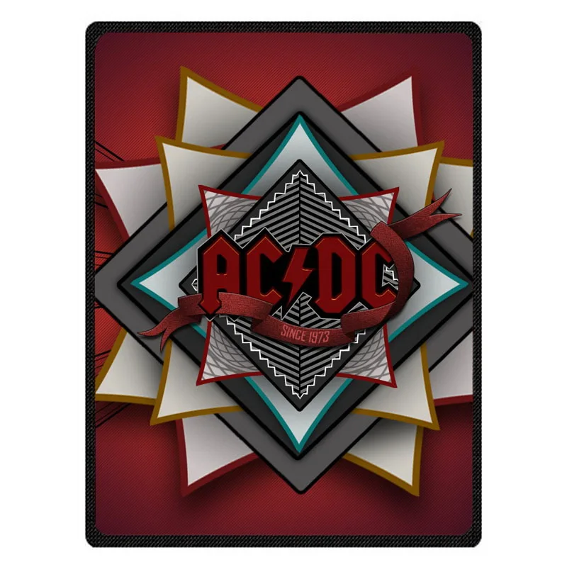 Теплое Флисовое одеяло AC DC супермягкая фланелевая подкладка для