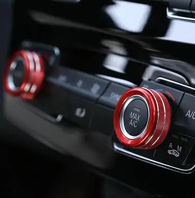 Кондиционер звук регулировочная ручка крышки автомобильные аксессуары для BMW 3