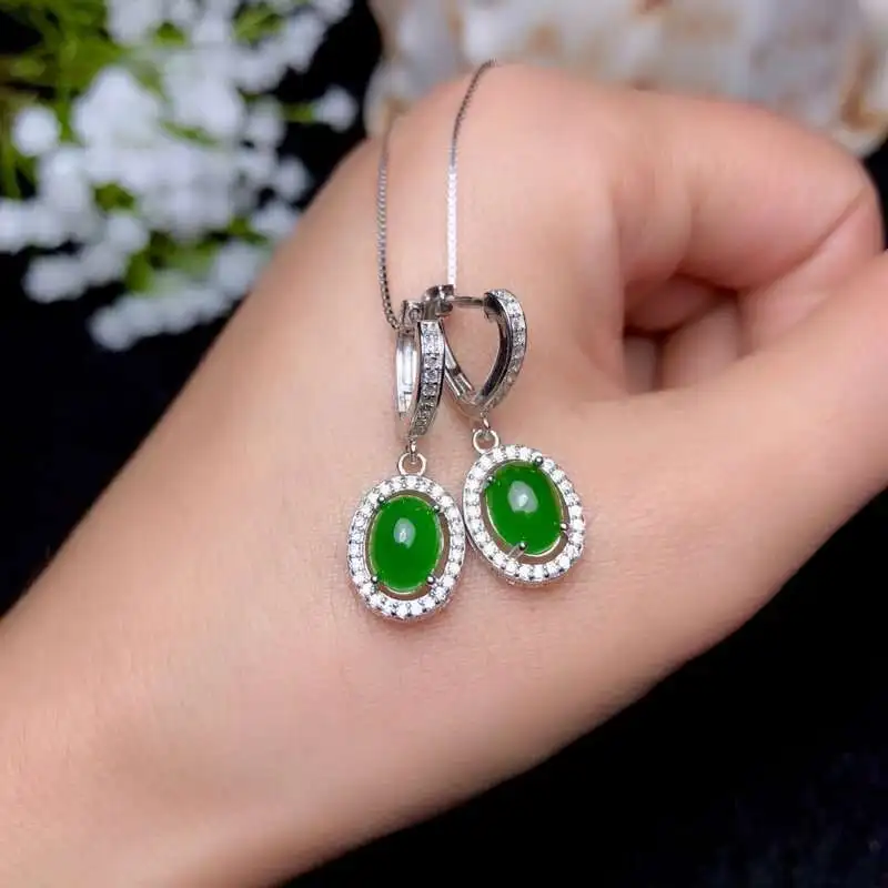 Серьги KJJEAXCMY из бутика ювелирные изделия инкрустированные натуральным