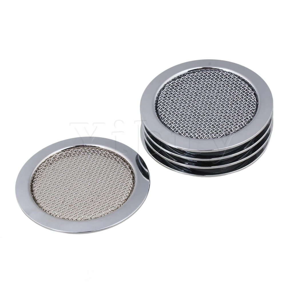 Yibuy 5 шт. 6 см сплав резонатор гитара Soundhole крышка Музыка динамик Решетка