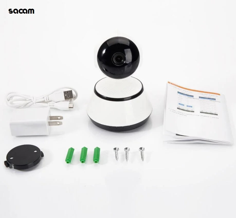 IP-камера купольная Беспроводная с поддержкой разрешения 720P Wi-Fi | Безопасность и