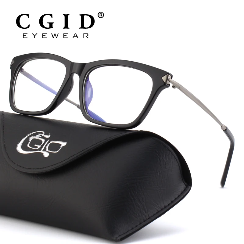 CGID компьютерные очки TR90 PC Анти голубой свет квадратные Frame в форме сердца Стрелка