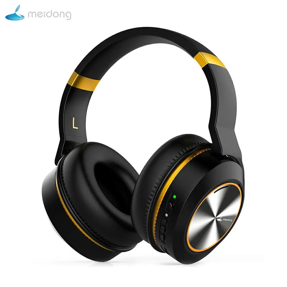 Meidong E8E активные наушники с шумоподавлением Bluetooth Накладные беспроводная
