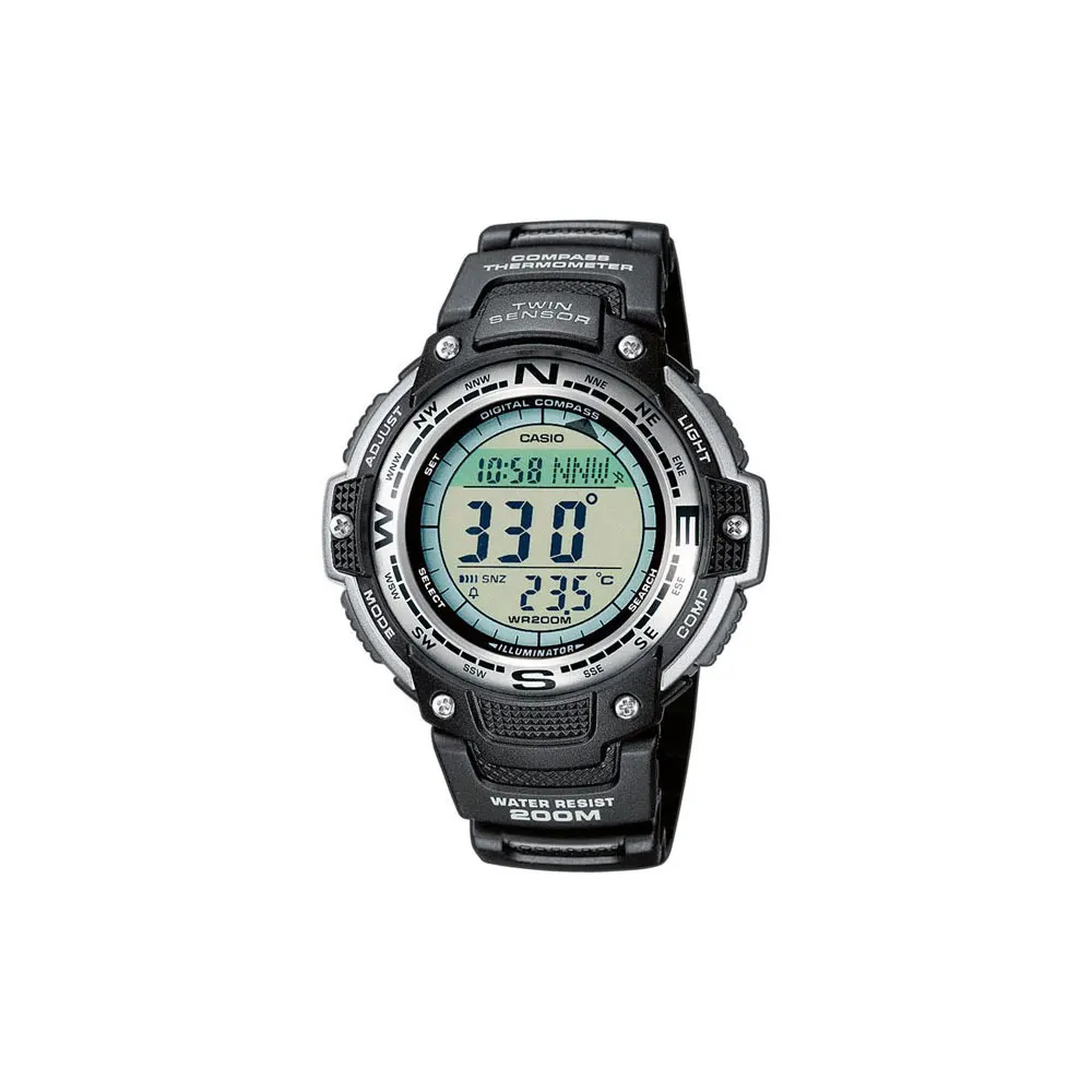 Quartz Wristwatches Casio for mens SGW-100-1V Watches Mans Watch Wristwatch Wrist men | Наручные часы