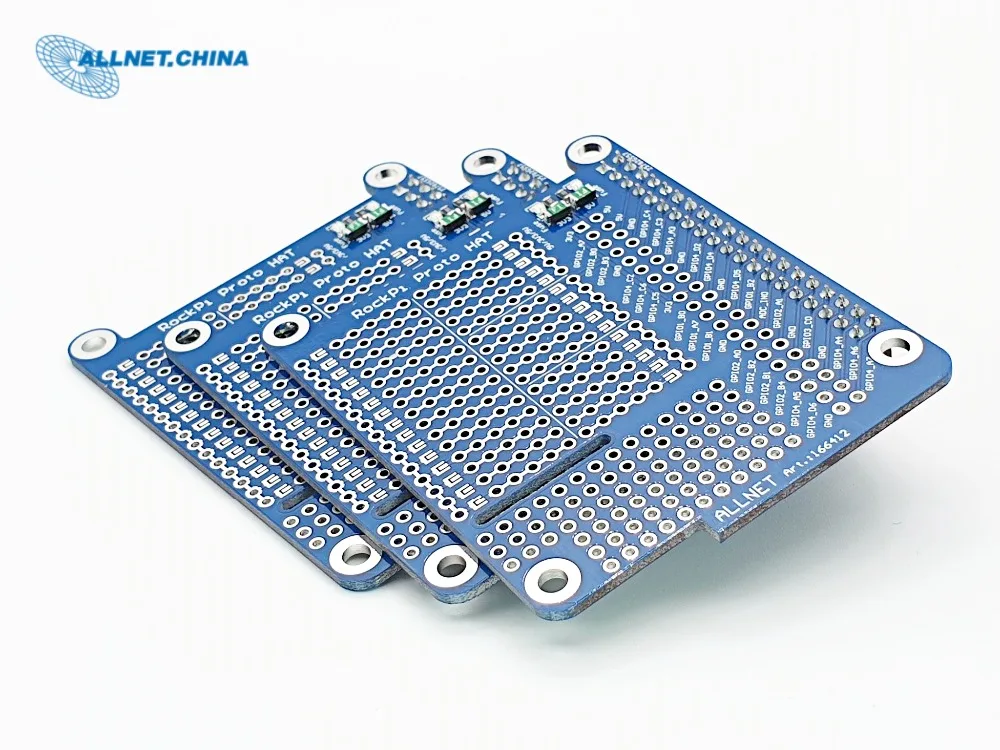 Плата ROCK PI 4 для прототипирования плата V1.0 разработки RK3399 SBC RADXA 4|Аксессуары