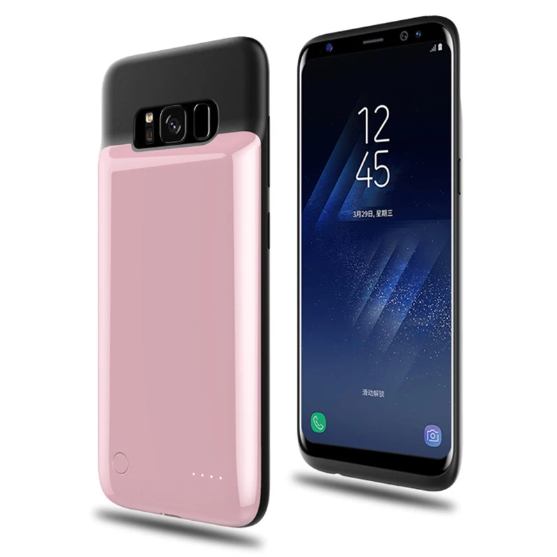 4000 мА/ч для samsung S8 s8 Plus, чехол с аккумулятором, TPU, зарядка, сокровище, ультра тонкий силиконовый внешний аккумулятор для телефона, для samsung S8 Plus