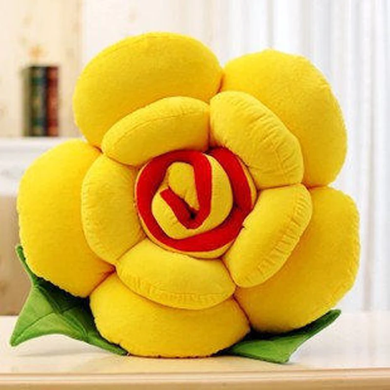 Ymqy 2018 прекрасный plushthrow Подушки детские мягкие розы украшения дома любителей День