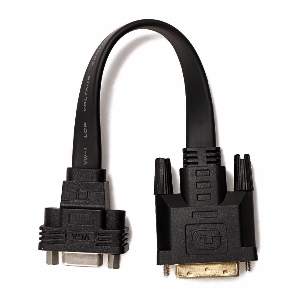 DVI-D DVI 24 + 1 К VGA Full HD 1080P HDTV соединительный кабель с Micro USB Мощность для PC монитор