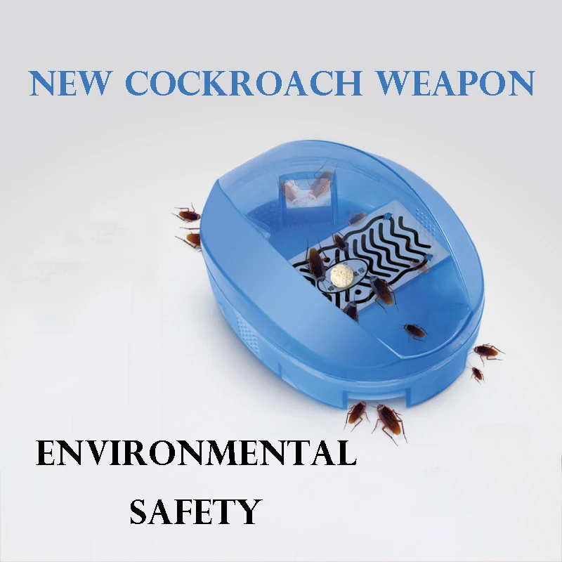 Hot Sale Insect Bug Traps Catcher Cockroach Ant Bed Flea Termites Flies Pest Control Tool Killer Box House Bait | Дом и сад