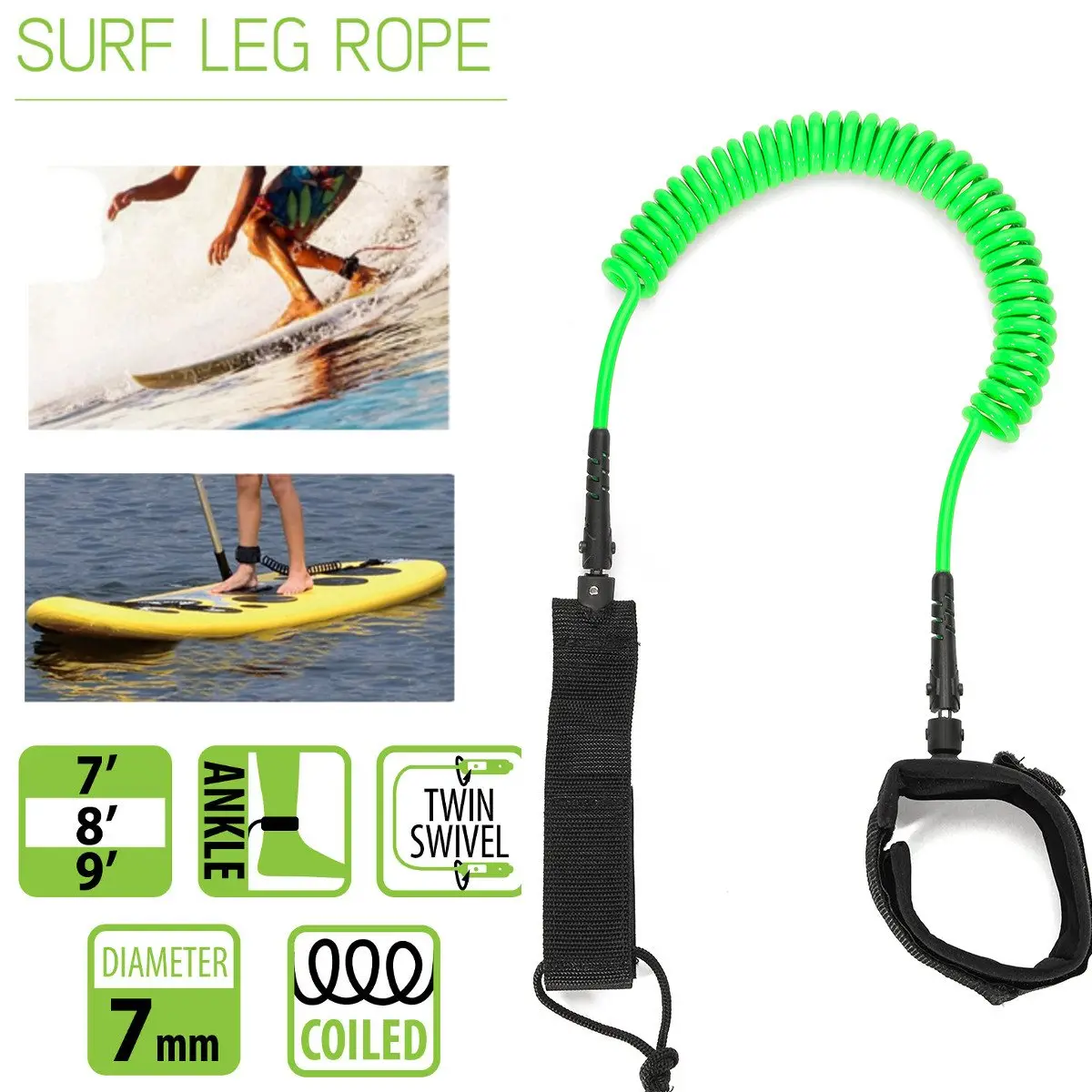 10 футов 7 мм подвесная доска для серфинга|leash surfboard|paddle boardsup paddle board |