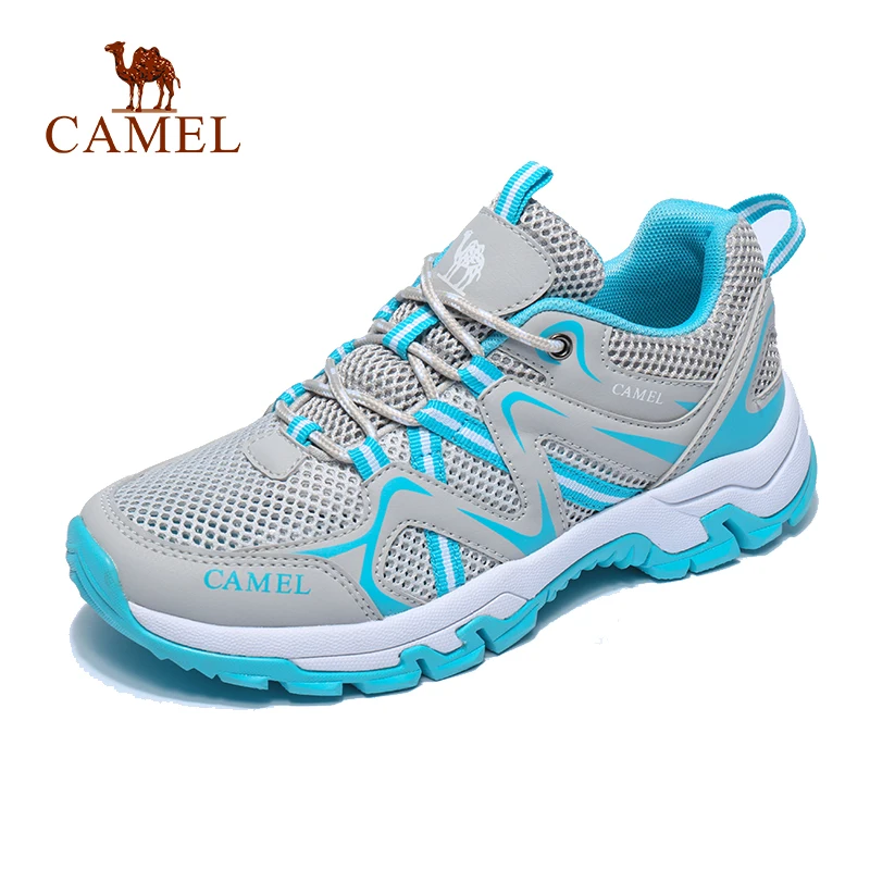 Женские уличные походные Туфли CAMEL сетчатая дышащая Нескользящая Противоударная