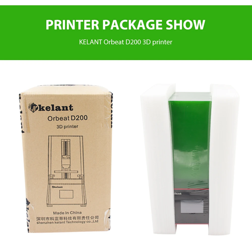 Kelant 3d принтер s PLUS лазерный УФ-Фотон Смола SLA Light-Cure 3,5 ''Настольный Impresora 405nm DLP 3d принтер diy комплект impressora