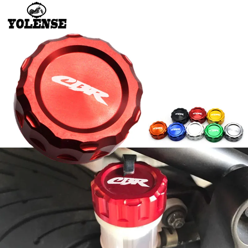 Для HONDA CBR150R CBR125R CBR250R CBR250 CBR300R CBR400R CBR500RR Крышка Резервуара заднего тормоза CNC для