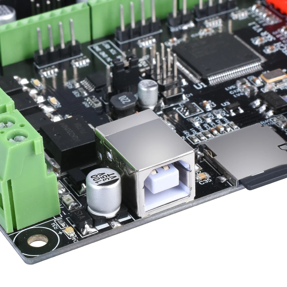 BIGTREETECH SKR V1.1 32 бит Smoothieboard с ARM cpu плата управления открытым исходным кодом Reprap MKS GEN L