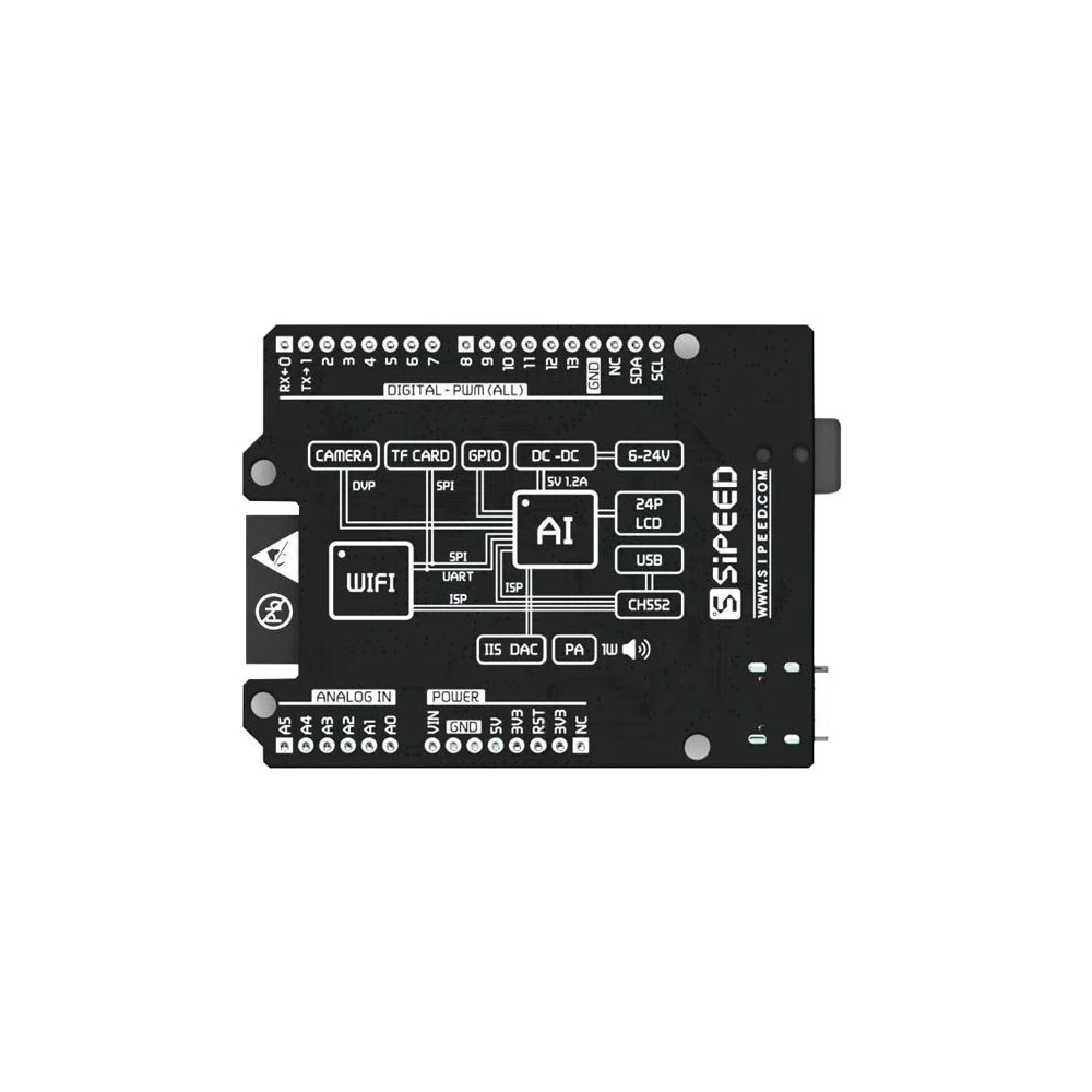 ShenzhenMaker Store Sipeed Maixduino Kit для RISC V AI + IoT|Материалы 3D-печати| |