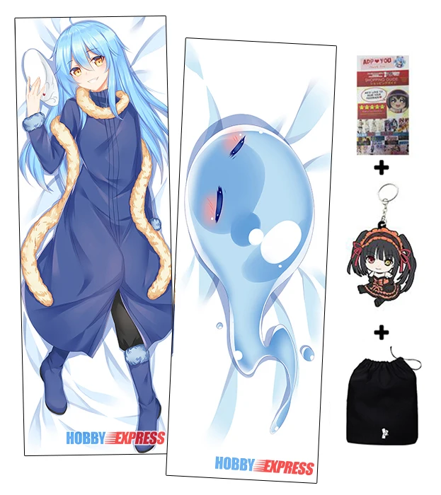 Хобби Экспресс Rimuru Tempest Dakimakura японский Otaku Husbando обнимающая наволочка для тела