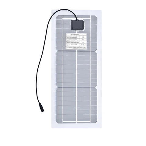 XINPUGUANG 12v 10w гибкая монокристаллическая солнечная панель ячейки DCphotovoltaic модуль солнечной энергии 12 вольт 10 ватт DIY батарея телефон адаптер солнечная панель солнечный элемент 10 w Solar Panel Solar Cell