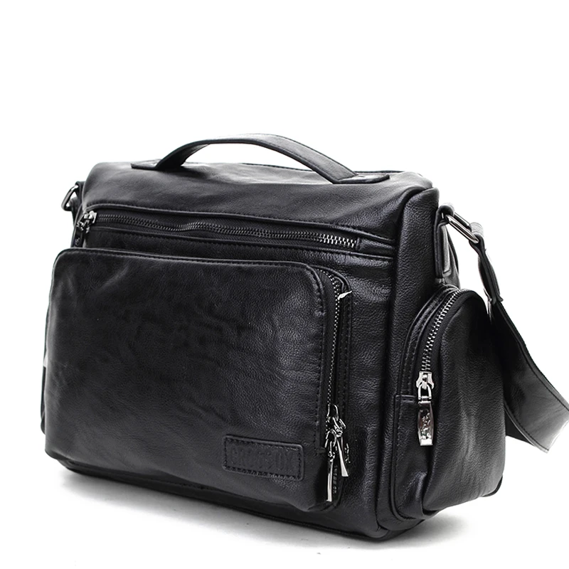CROSS OX Сумка мужская из кожзама Большая дорожная сумка через плечо SL381|bag pu|shoulder bagsbag
