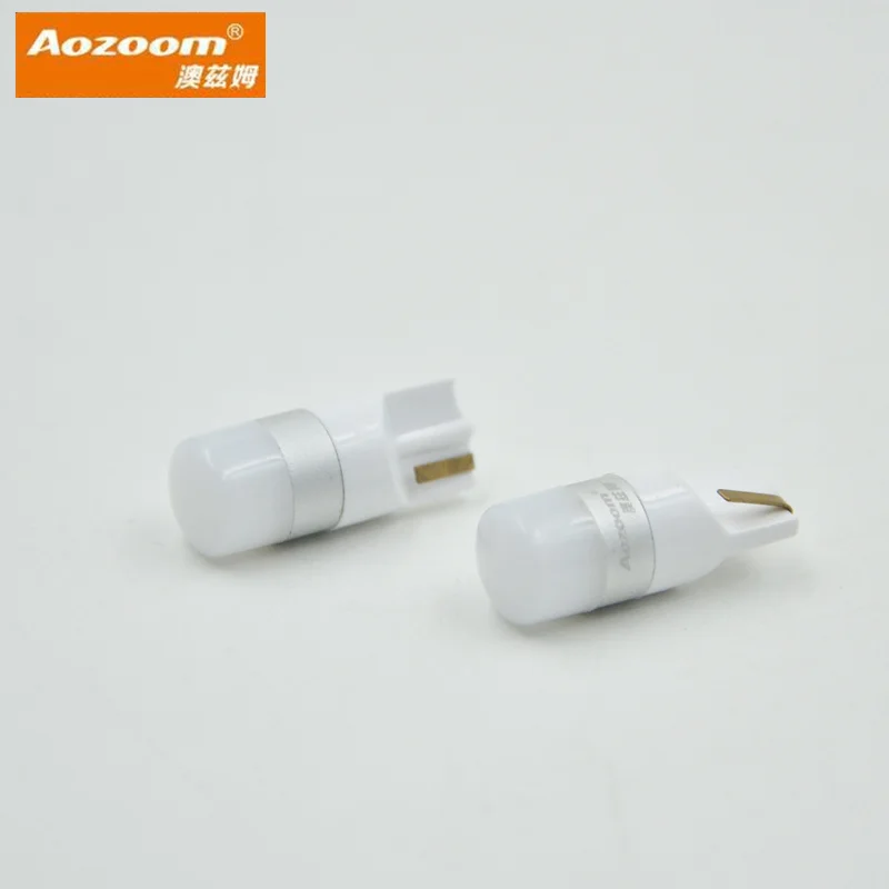 Aozoom 1 комплект T10 светодиодный лампочка W5w DRL для автомобиля 3030 SMD 194 168 COB габаритный