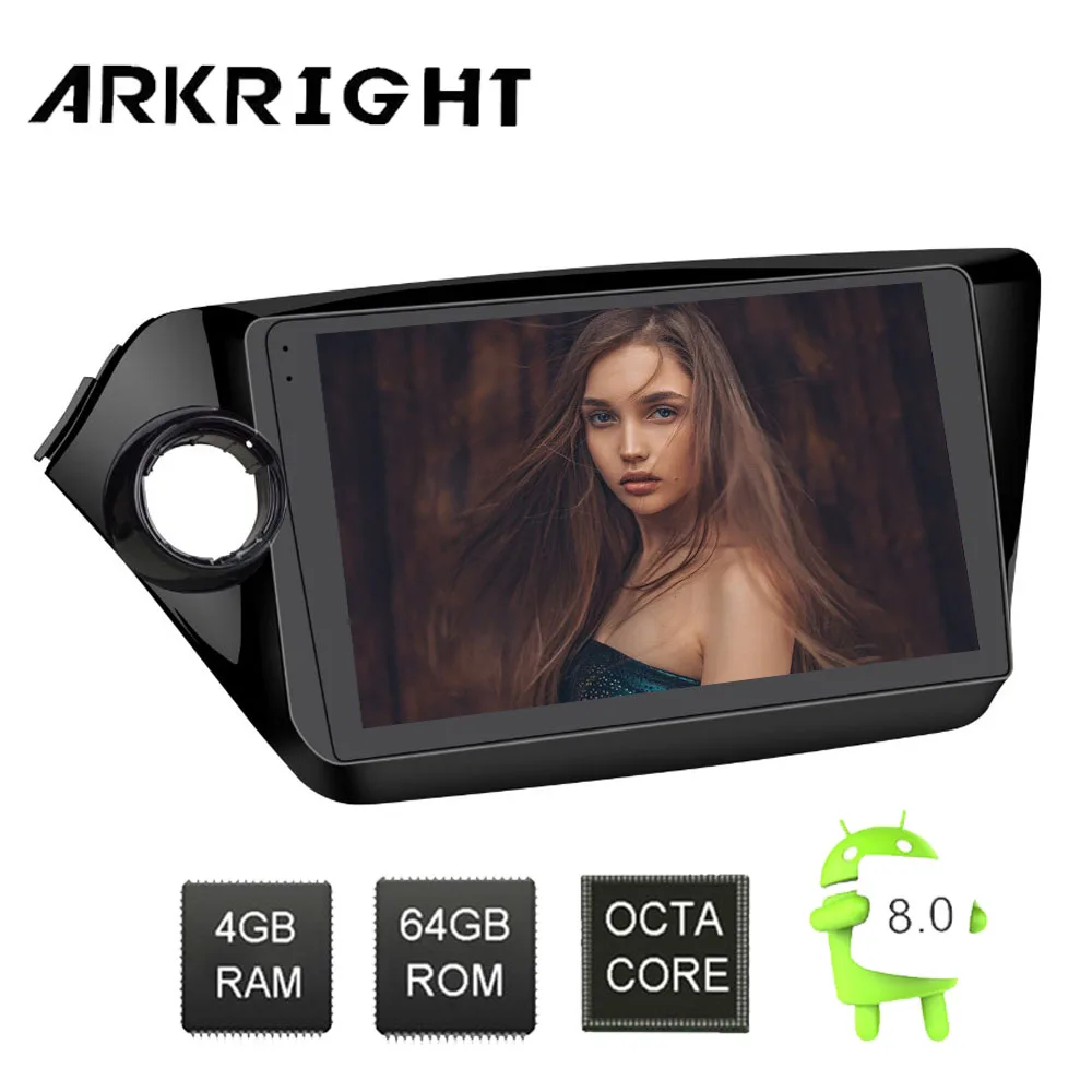 Автомобильная магнитола ARKRIGHT 9 дюймов Android 8 1 стерео аудио GPS для Kia K2 Rio 2010-2015