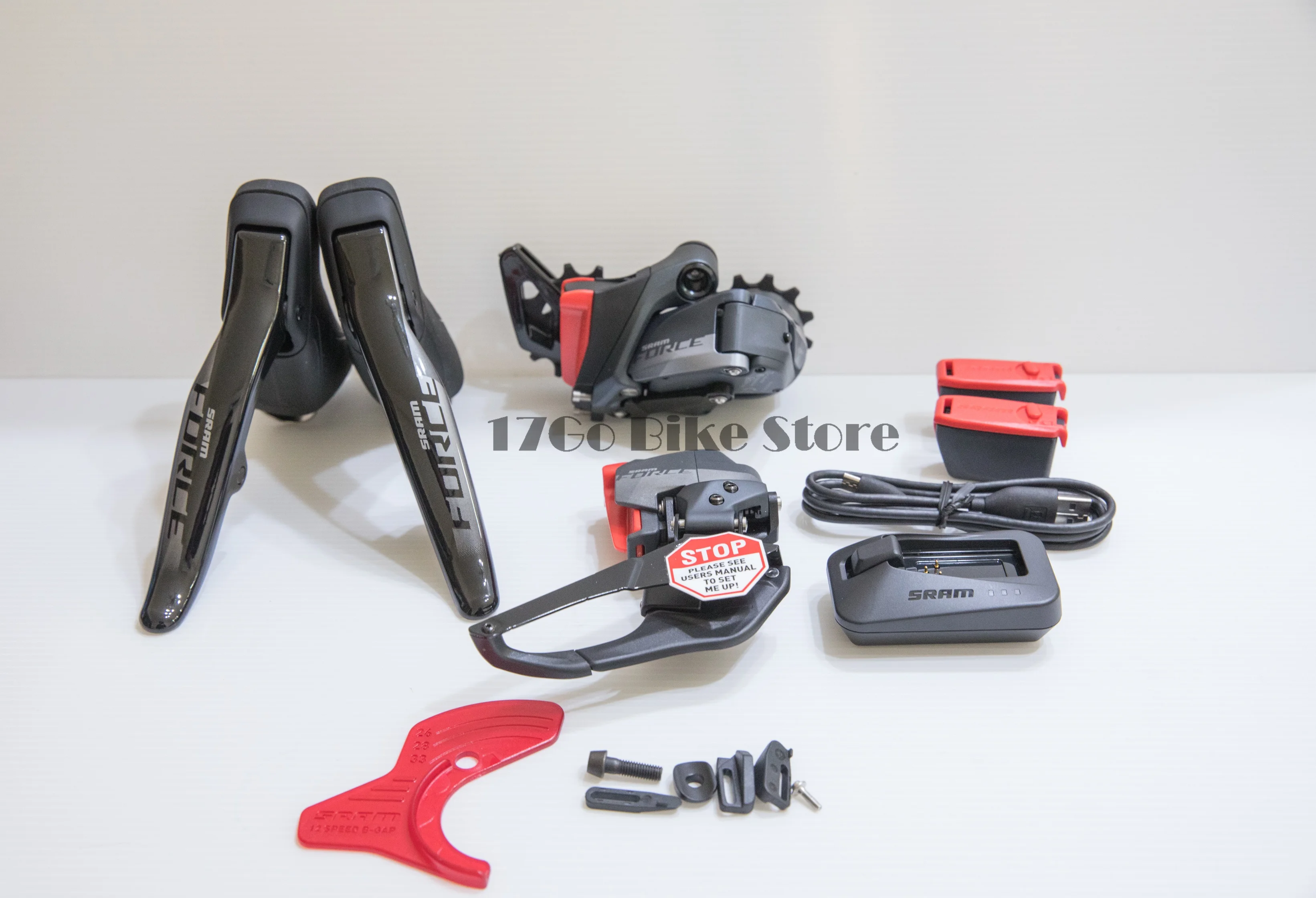 SRAM force AXS eTap 2x обода тормоза дорожный набор с батареей и зарядным