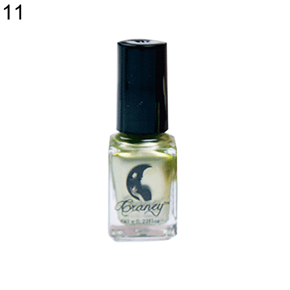 6 мл зеркальный эффект Лак для ногтей металлик Дизайн Блеск Блестящий пигмент