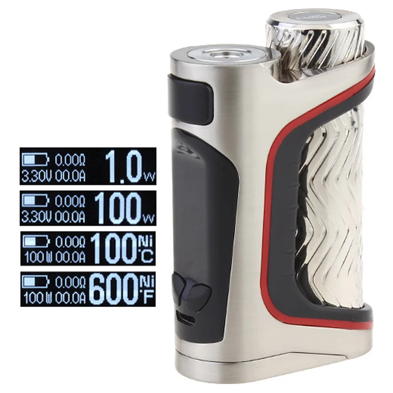 Оригинальный набор Eleaf iStick Pico S 100 Вт TC с резервуаром ELLO VATE 6 5 мл HW-N Ом головка