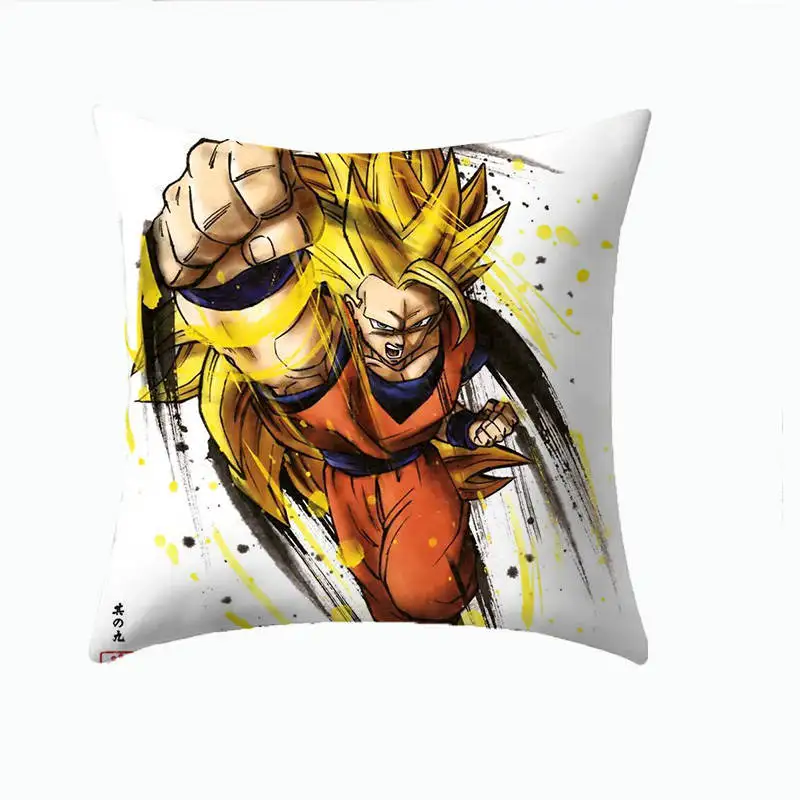 DBZ Super Heroes принт наволочка из полиэстера домашние декоративные подушки Чехол Dragon Ball Z Goku нитка для украшения дома наволочка - Цвет: 5