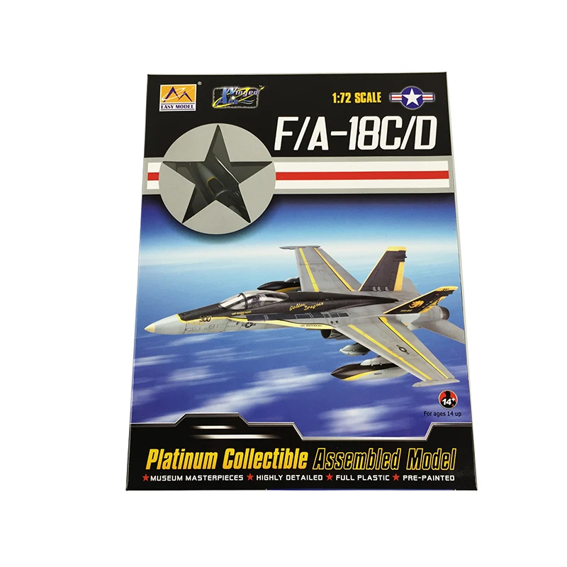 Easy Model 37116 1/72 ВМС США F/A-18C VFA-192 NE-300 модель самолета